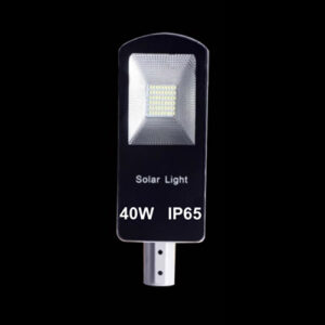 40w Solar Semi Integrated Street Light - Metal & Glass, Customized Size, Manual Switch, Warranty Included