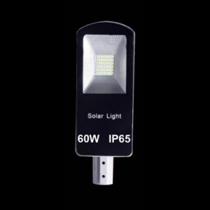 Metal & Glass 60w Solar Semi Integrated Street Light