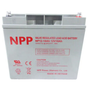 N Pp Lead Acid Battery 18ah - Material: Abs